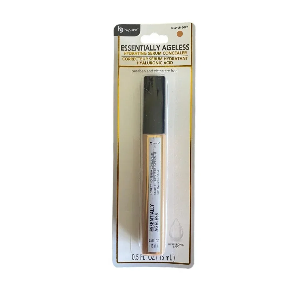 NEW B-PURE Essentially Ageless Hydrating Serum Concealer ~ Set of (2) Med Deep